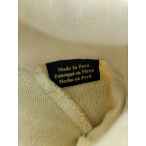 Original Penguin Yellow Polo Shirt Men’s Size L Pocket Logo Cotton Retro Mod - Picture 7 of 7